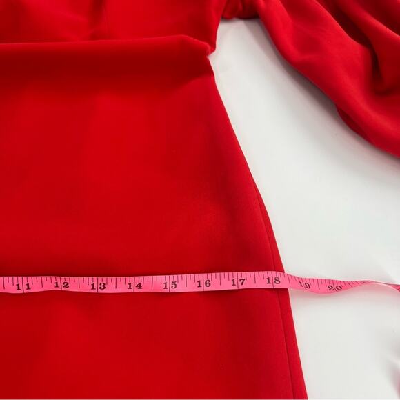 NWT Sachin & Babi Esmeralda gown red sz 4 - Picture 6 of 8